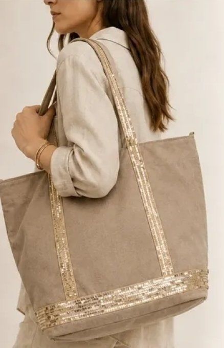 Sac à main à sequins esprit Vanessa Bruno 