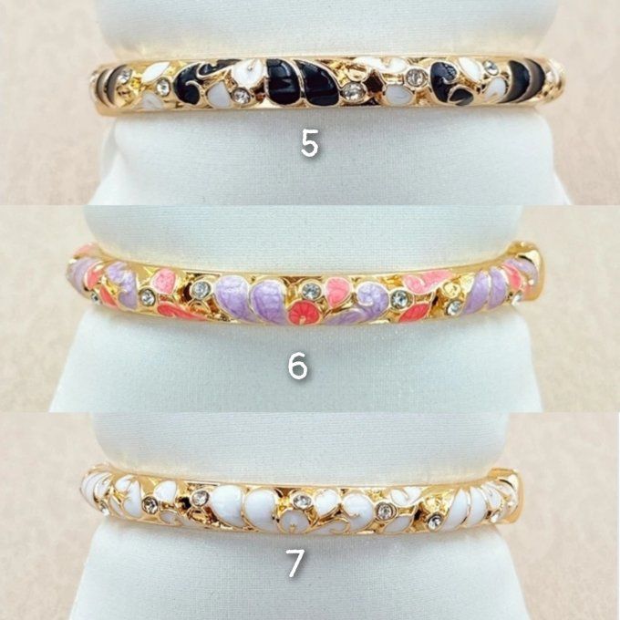 Bracelet jonc Thaïlandais 7 modèles 
