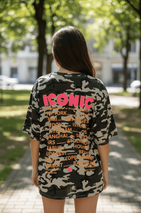 Tee shirt iconic iconic camouflage 
