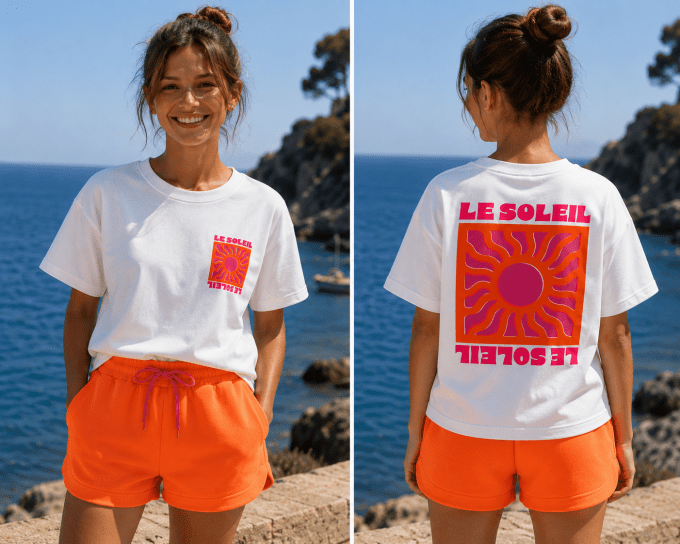 Short molleton fluo 3 coloris 