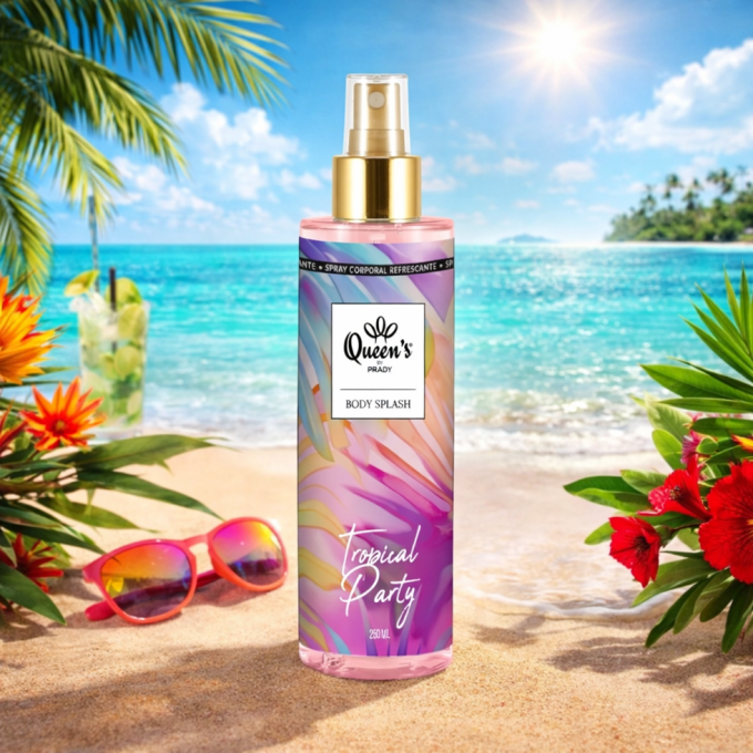 Brumes parfumées spécial été " body splash " de chez  Prady  
