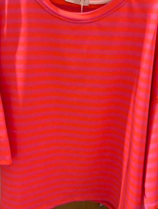 Sweat léger rayé tendance Iconic