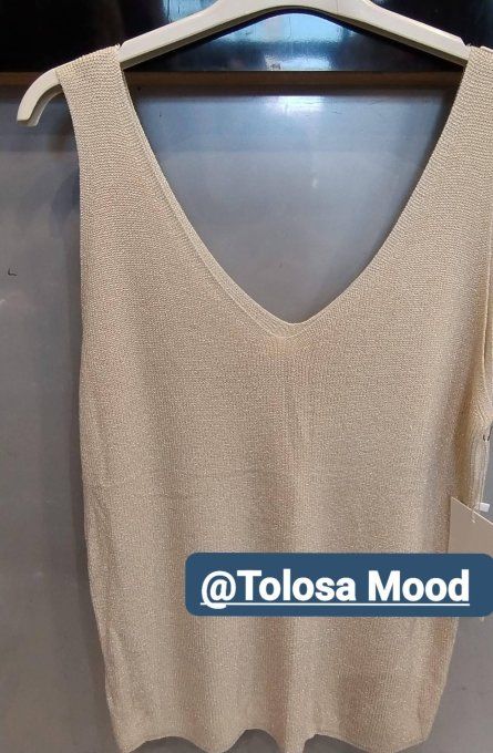 Top lurex tendance différents coloris 38/44