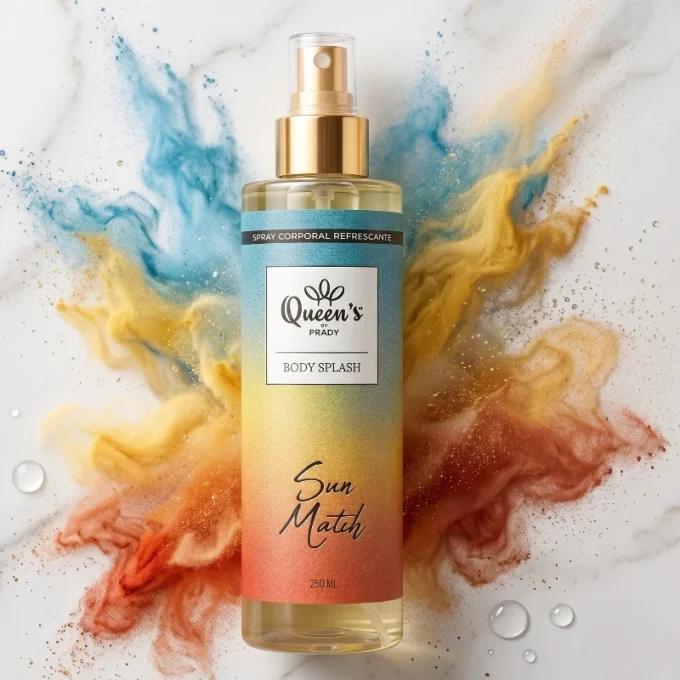 Brumes parfumées spécial été " body splash " de chez  Prady  