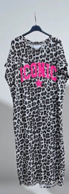 Robe longue iconic léopard 36/44