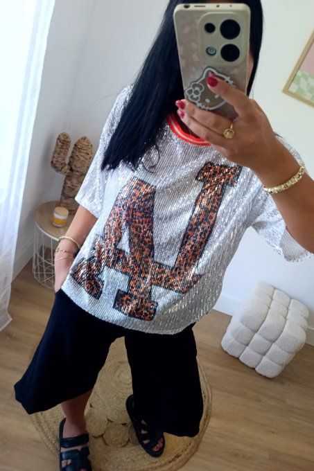 Top sequins los Angeles 3 coloris , 36/42