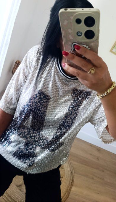Top sequins los Angeles 3 coloris , 36/42