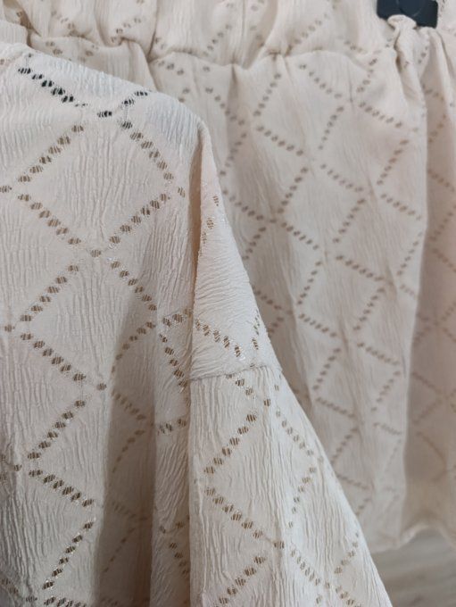 Ensemble beige texturé  TU 36/40