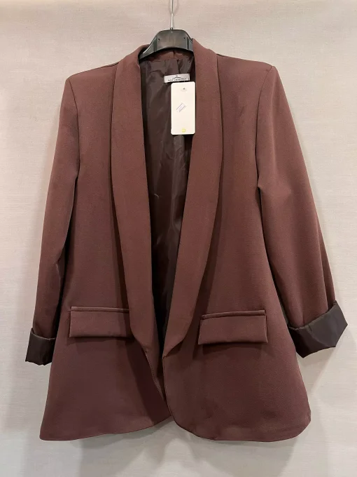 Blazer marron tendance et incontournable t.u 36/40